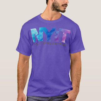NYITCOM BluePurple Watercolor without stethoscope T-Shirt