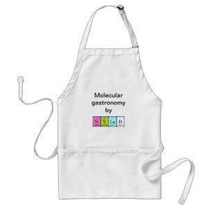 Nylah periodic table name apron