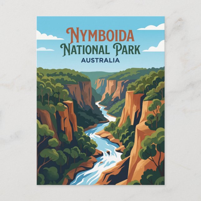 Nymboida National Park Australia Postcard (Front)