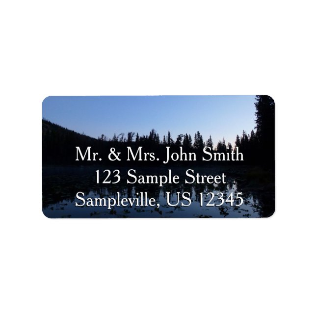 Nymph Lake at Dawn Label (Front)