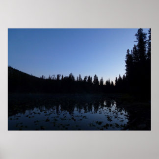 Nymph Lake at Dawn Poster