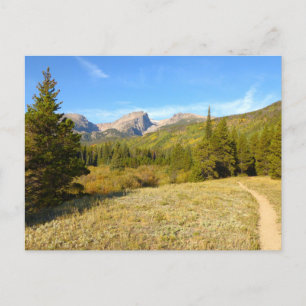 Nymph Lake Trail in Early Autumn Postcard
