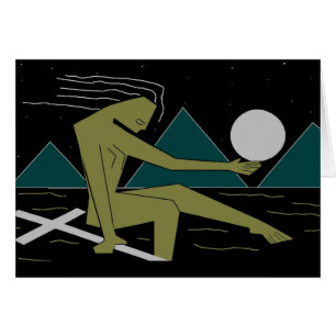 Nymph With Cross