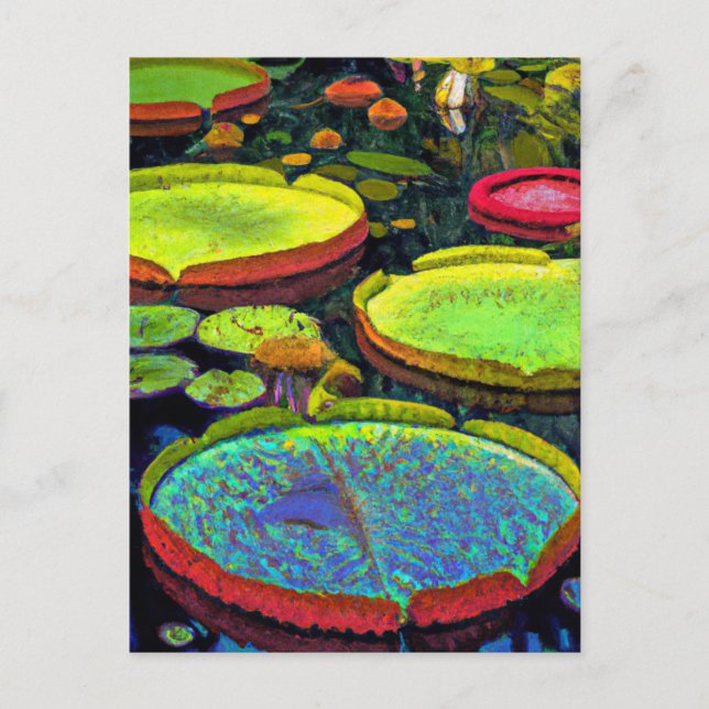 Nymphaeales Postcard (Front)