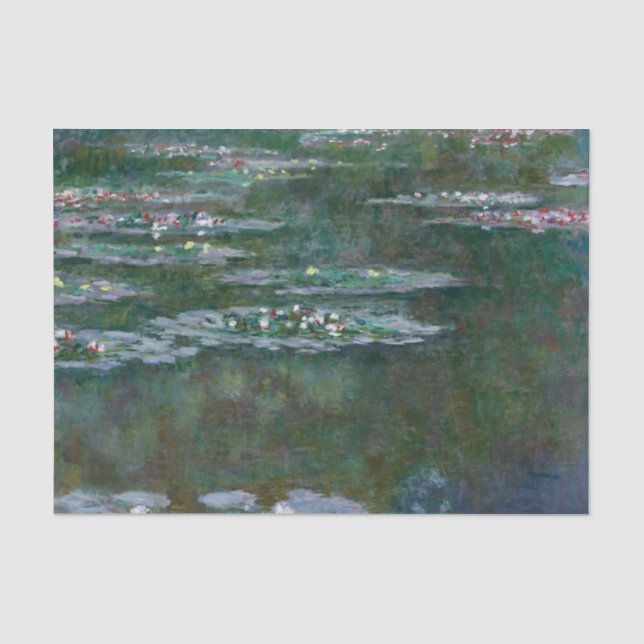 Nympheas by Claude Monet Tissue Paper (Front)