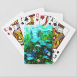 Nympheas Water Lillies Monet Playing Cards<br><div class="desc">Nympheas Water Lillies Monet Playing Cards</div>