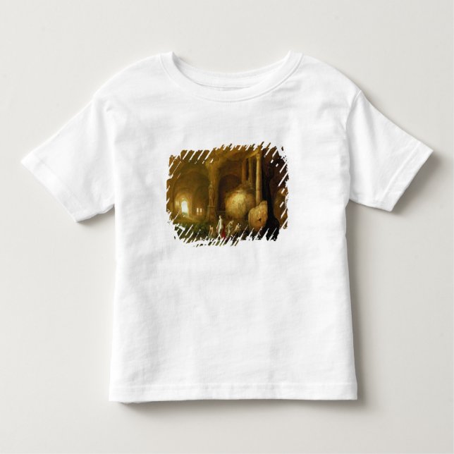 Nymphs Bathing by Classical Ruins Toddler T-Shirt (Front)