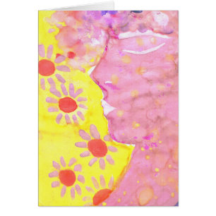 Nymphs Folk Art by AnyaC BLANK Stationary