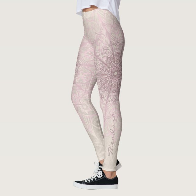 ”Nymph's thigh” Mandala Leggings (Left)