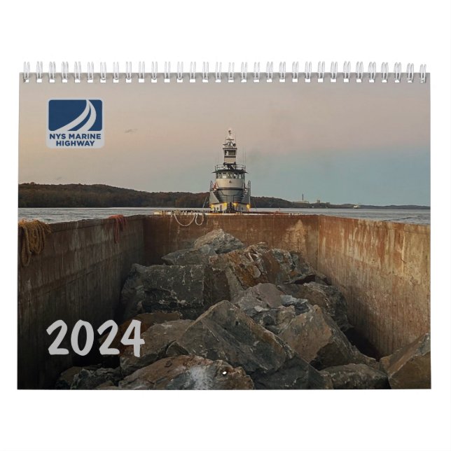 NYS Marine Highway - Tugs at Work 2024 Calendar (Cover)