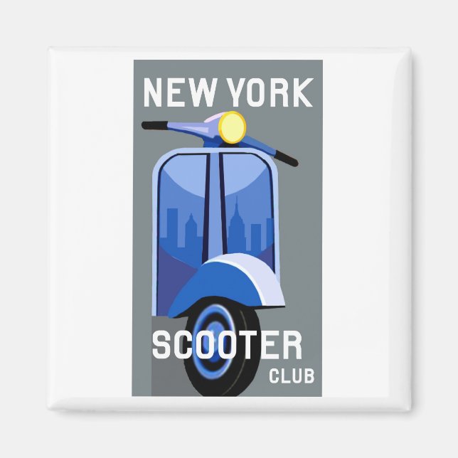 NYSC Square Magnet (Front)