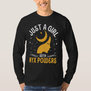 Nyx Goddess Ancient Greek Mythology Lifestyle Nigh T-Shirt