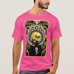 Nyx goddess of the Night art nouveau T-Shirt