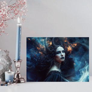 Nyx Greek Goddess  Card