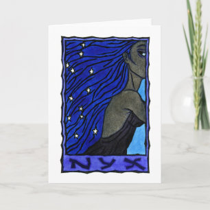 Nyx Greeting Card
