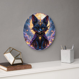 Nyx – Guardian of the Moonlight. Large Clock