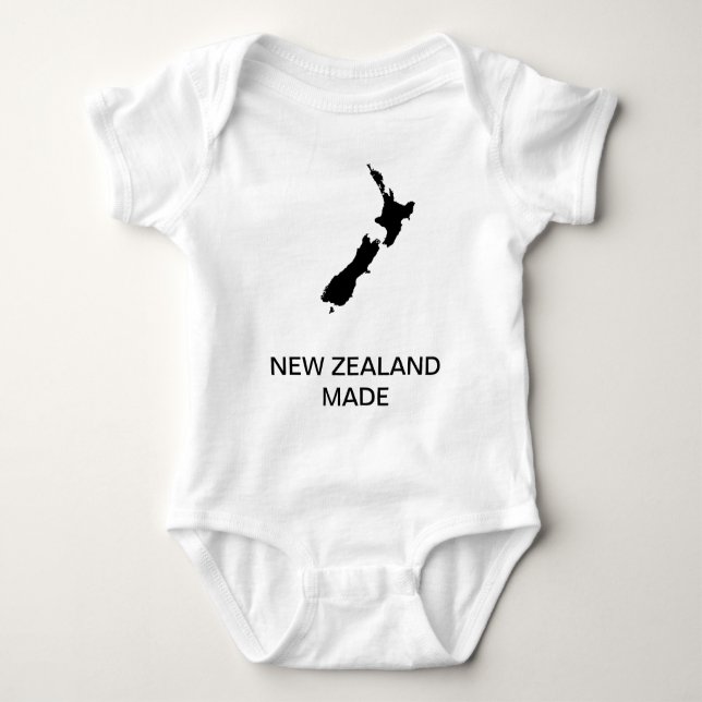 NZ MADE BABY BODYSUIT (Front)