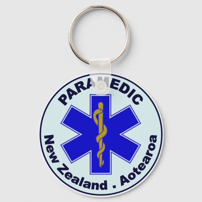 NZ Paramedic Key Ring (Front)