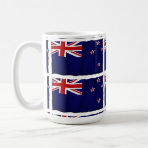 NZ Patriotic Flag of New Zealand for Kiwis Coffee Mug