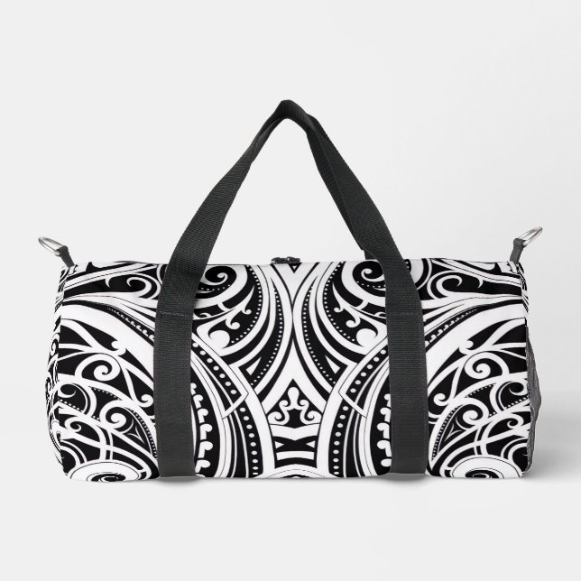 NZKULTURE unique Māori design  Duffle Bag (Front)