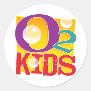 O2 Kids Stickers
