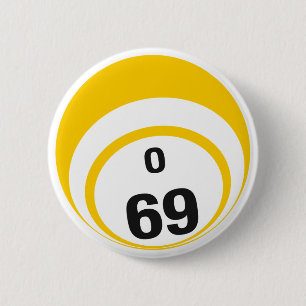 O69 Bingo Ball button