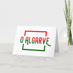 O Algarve Thank You Card
