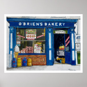 O`Brien´s Bakery Poster