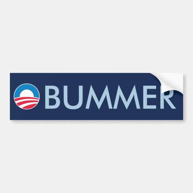 O Bummer Bumper Sticker (Front)