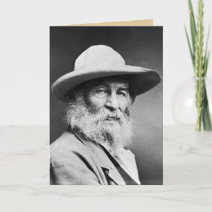 "O Captain, My Captain!" Walt Whitman Quote Card