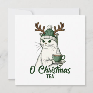 O Christmas Tea Holiday Card