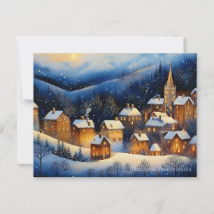 O Come, All Ye Faithful Marianna, Pa Postcard