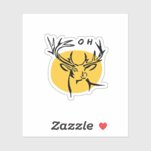 O Dear O Dear Yellow Artistic Style