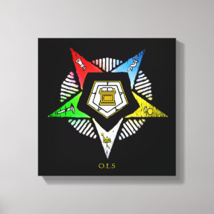O.E.S~ CANVAS PRINT