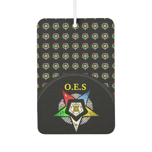 O.E.S~ CAR AIR FRESHENER (Front)