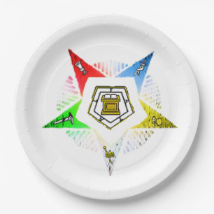 O.E.S~ PAPER PLATE