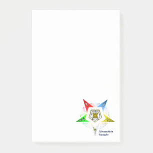 O.E.S POST-IT NOTES