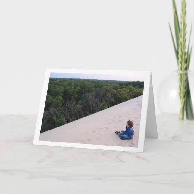 O Earth Wilder Indiana Dunes Card (Front)