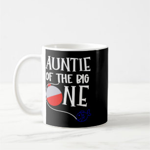 O-fish-ally One Auntie Of The Big One Birthday Boy Coffee Mug