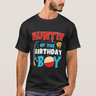 O Fish Ally One Birthday Outfit Auntie Of The Birt T-Shirt