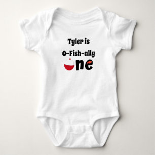 O-Fish-ally One Birthday Party Bodysuit