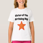 O-Fish-ally One Birthday Party Sister T-Shirt<br><div class="desc">Celebrating a birthday is a family affair! Get matching shirts for the whole family so you can celebrate in style. Not only is it fun to match the theme,  but it let's other parents easily know who the party hosts are! These under the sea shirts are the perfect touch!</div>