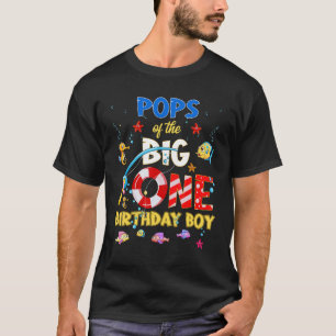 O Fish Ally One Birthday Pops Of The Birthday Boy T-Shirt