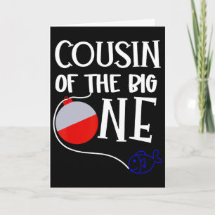 O-fish-ally One Cousin Of The Big One Birthday Boy Card