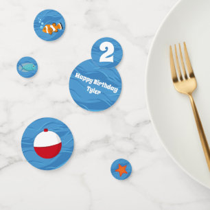 O-Fish-ally One Party Confetti Table Decor