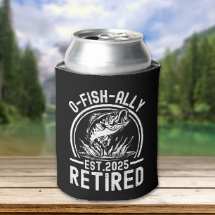 O-Fish-Ally Retired 2025 - Funny Fishing Can Cooler