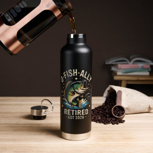 O-Fish-Ally Retired 2026 Fisherman Fishing Water Bottle
