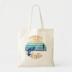 🎣👜 "O-Fish-Ally Retired: Catching Dreams Tote!"  Tote Bag