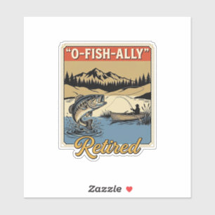 O-Fish-Ally Retired Vintage Fishing Shirt Design_1