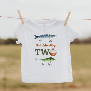 O-Fish-Ally Two Birthday Shirt